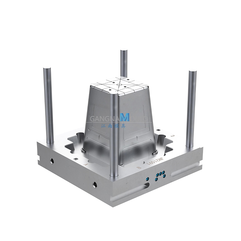 Jn-111Форма для литья квадратных пластиковых табуретов (бытовые модели)